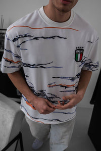 T-SHIRT VINTAGE - HAMEN - ART. ITALIA TECNO - COL. BIANCO