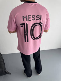 T-SHIRT VINTAGE - HAMEN - ART. MESSI MIAMI - COL. ROSA