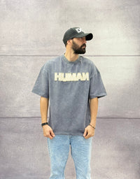 T-SHIRT OVERSIZE HUMAN - ESSENCE OF LIFE - ART. E71 -49