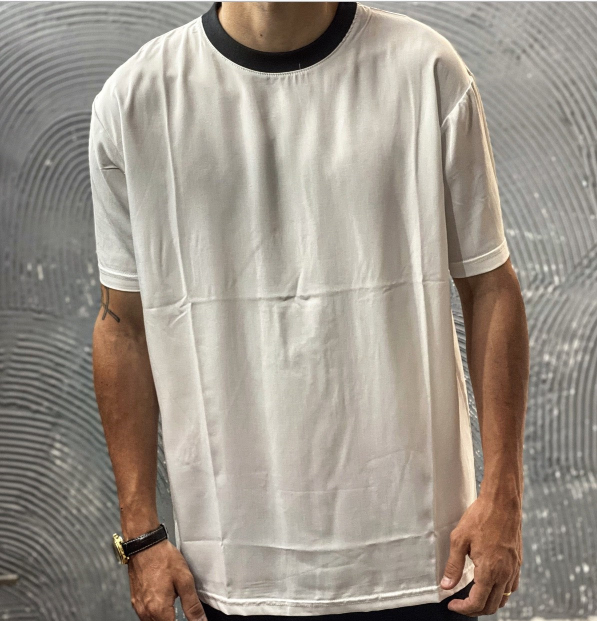 T-SHIRT OVER - HAMEN - ART. VISCOSA - COL. BIANCO