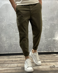 PANTALONE - BL11 - ART. BACIO186 - COL. VERDE OLIV