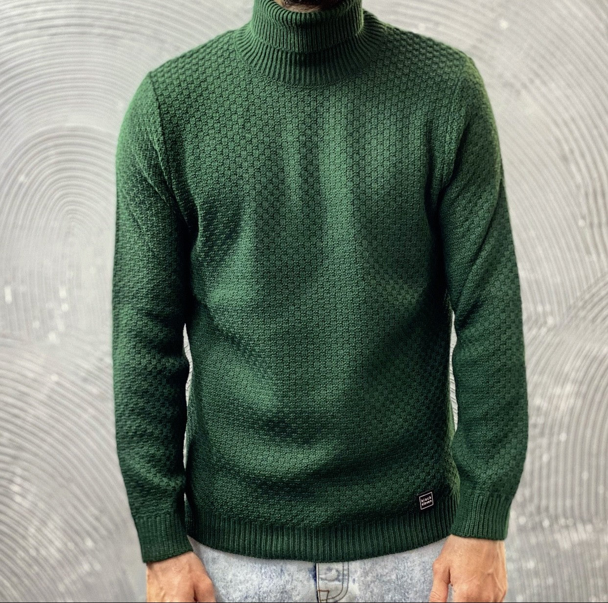 DOLCEVITA MAGLIA KIR - BL.11 - ART. TWIGA88 - COL. VERDE BOTTIGLIA