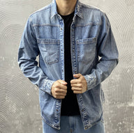 CAMICIA OVERSHIRT - ONLY&SONS - ART. 22019151 - COL. BLUE DENIM