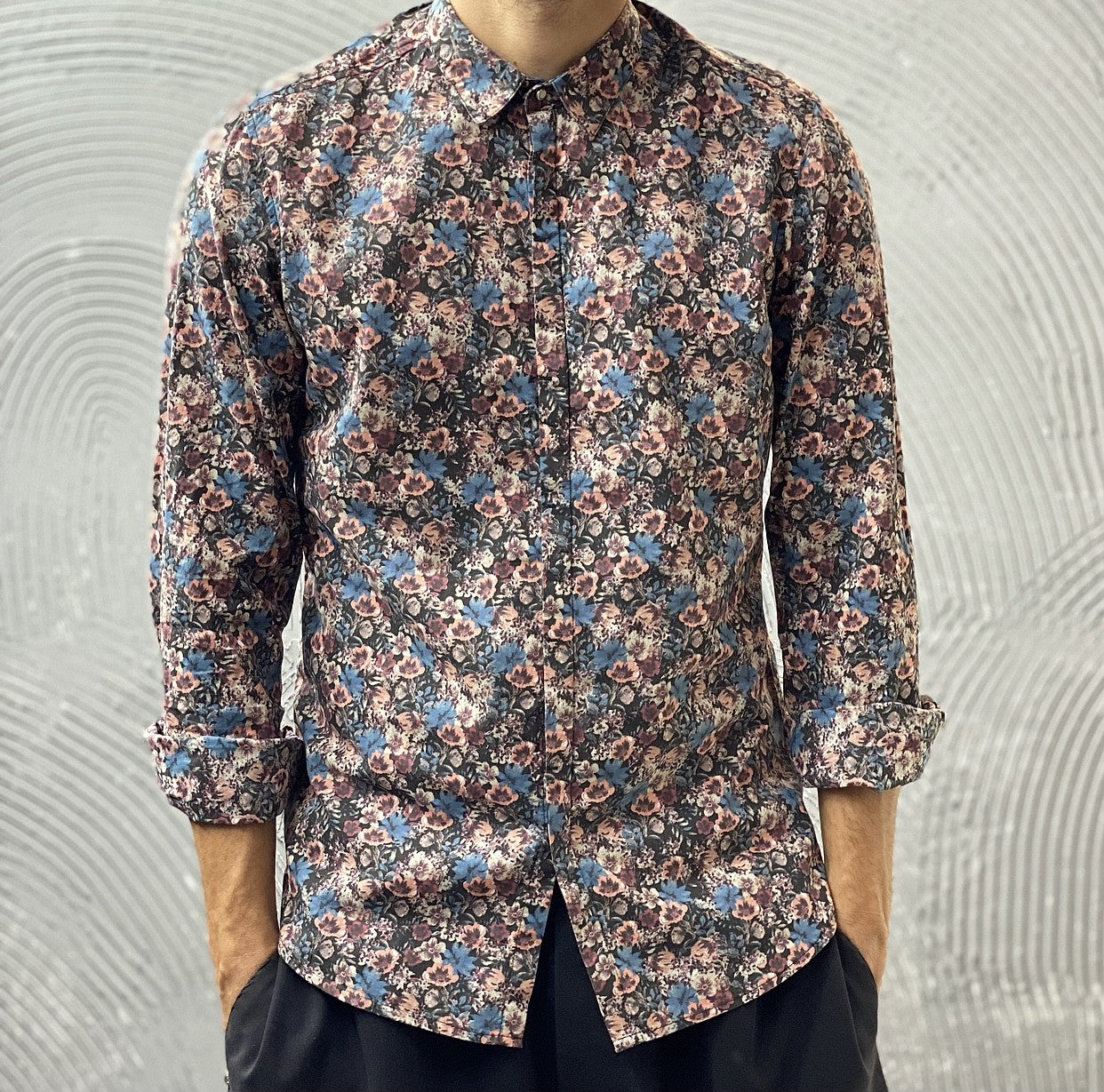 CAMICIA FIORI - BL.11 - ART. MICHELIN30