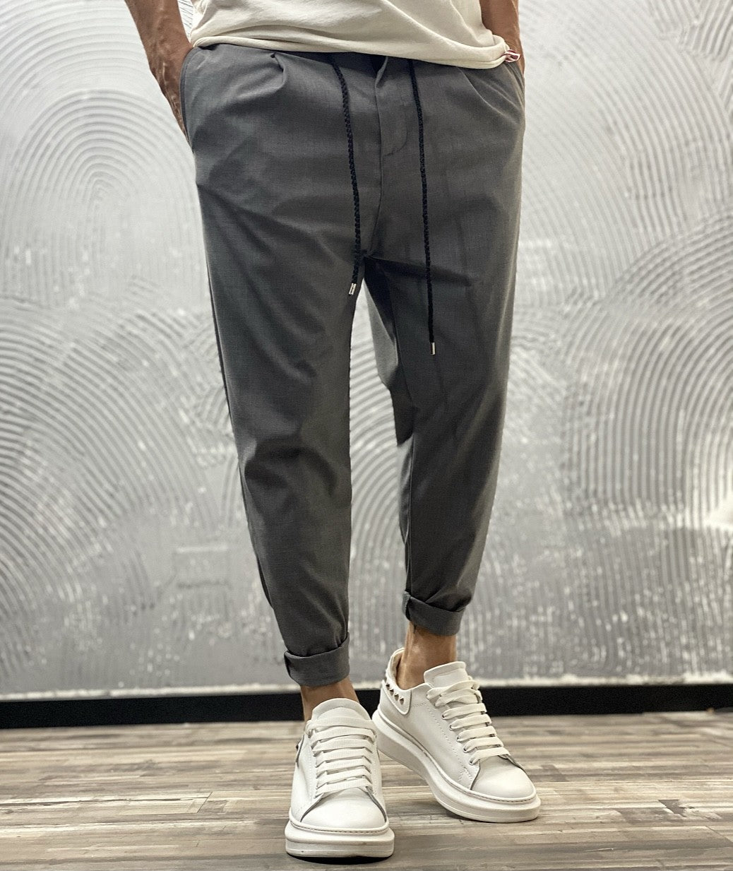 PANTALONE BL11 - SOTTOCINTA - ART. BL201914 (20198) COL. GRIGIO