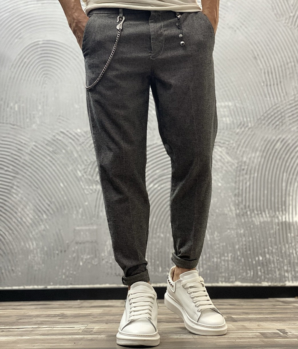 PANTALONE CHINOS - BL11 - ART. PISTACCHIO128 - COL. PANNA / GRIGIO