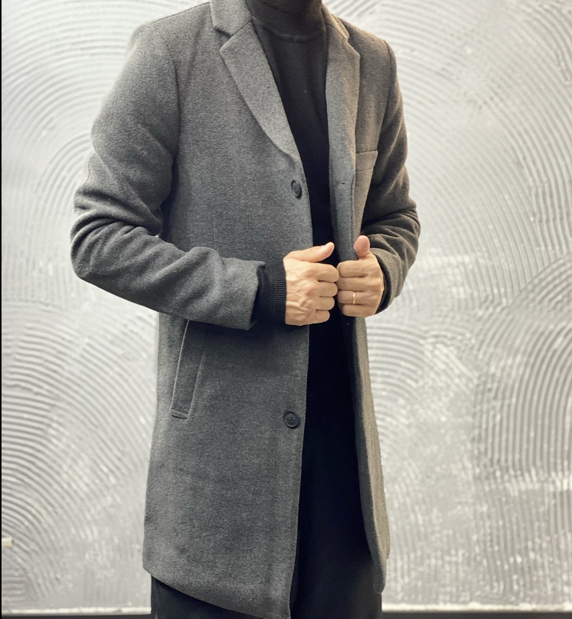 CAPPOTTO - ONLY&SONS - ART. 22019594 - COL. DARK GREY MELANGE