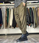 PANTALONE POLIVISCOSA COUL SOTTOCINTA - BL.11 - ART. BL21036 - COL. VERDE SCURO