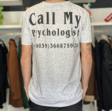 T-SHIRT STAMPA PSYCHO - PABLIC - BERNA-  ART. 22303214 - COL. GRGIO