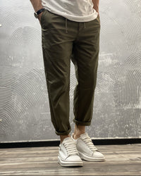 PANTALONE TECNICO - BL.11 - ART. PALLAVOLO57 - COL. MILITARE