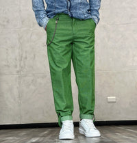 PANTALONE - BERNA - ART. 223219437 - COL. VERDE BANDIERA