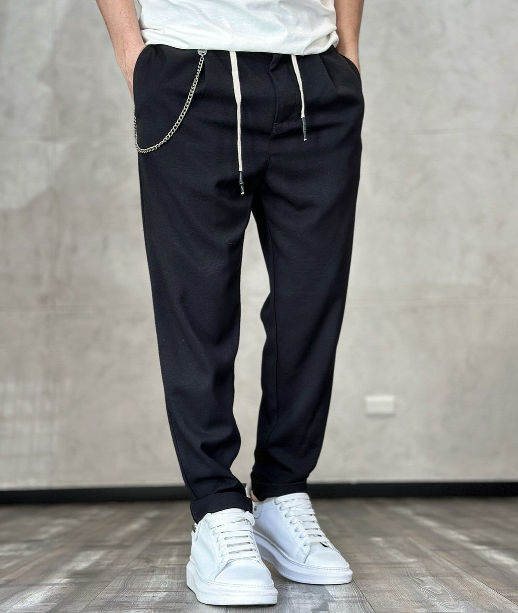 PANTALONE COULISSE JOUNG - BL.11 - *ART. BL22070001 - COL. NERO