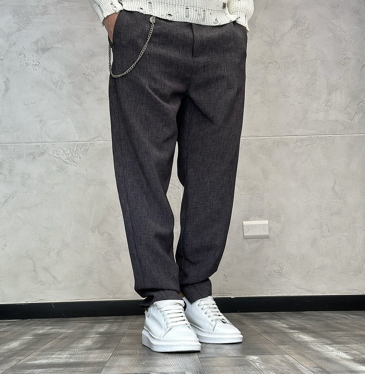 PANTALONE - IMPERIAL - *ART. PD8KEDF - COL. PIOMBO