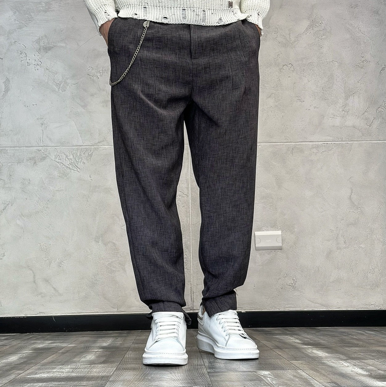 PANTALONE - IMPERIAL - *ART. PD8KEDF - COL. PIOMBO