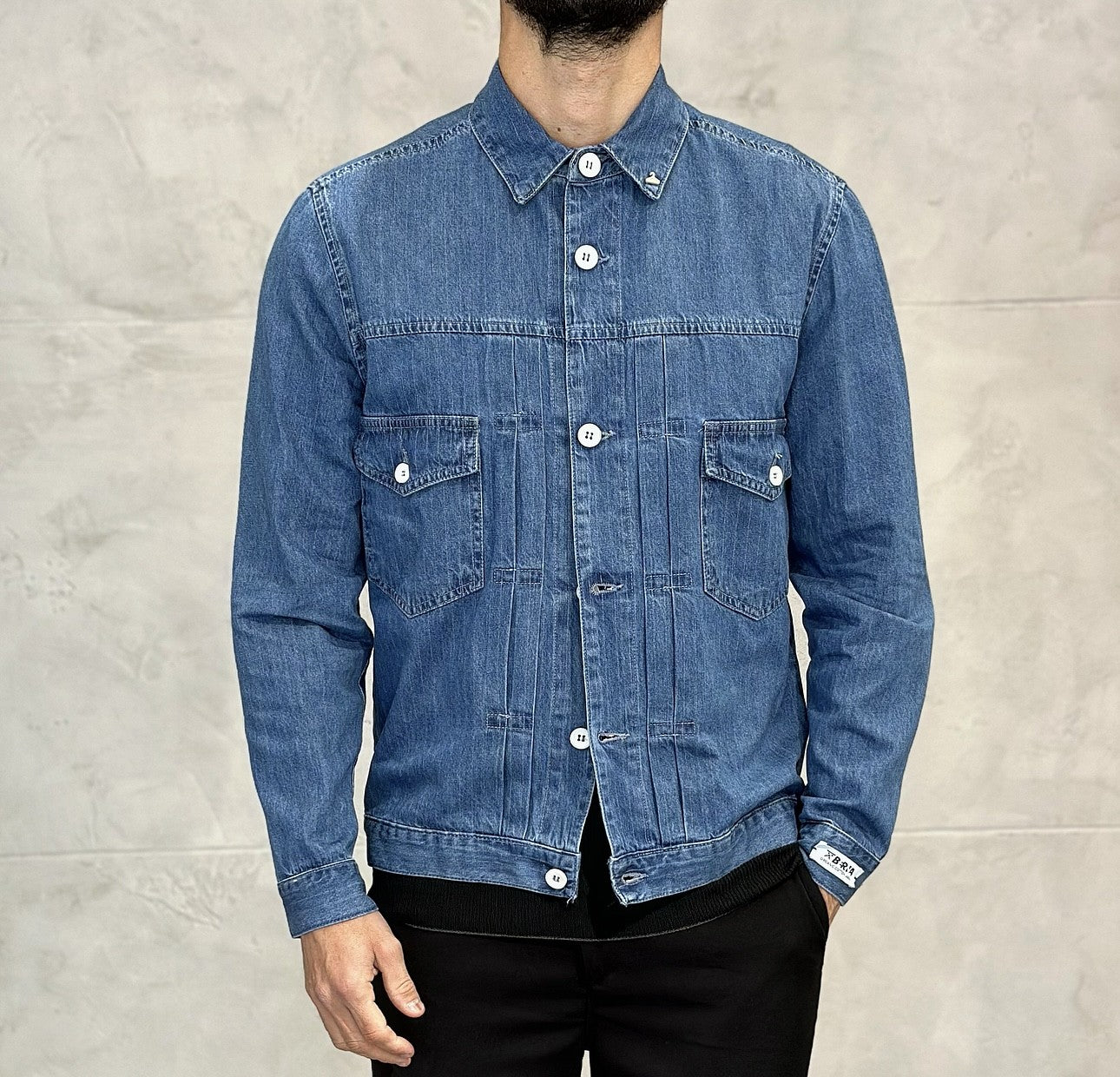 GIACCA CAMICIA - BERNA - ART. 23036130 - COL. DENIM