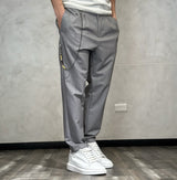 PANTALONE CON CATENELLA - IMPERIAL - ART. PB51FDR - COL. GRIGIO MELANGE