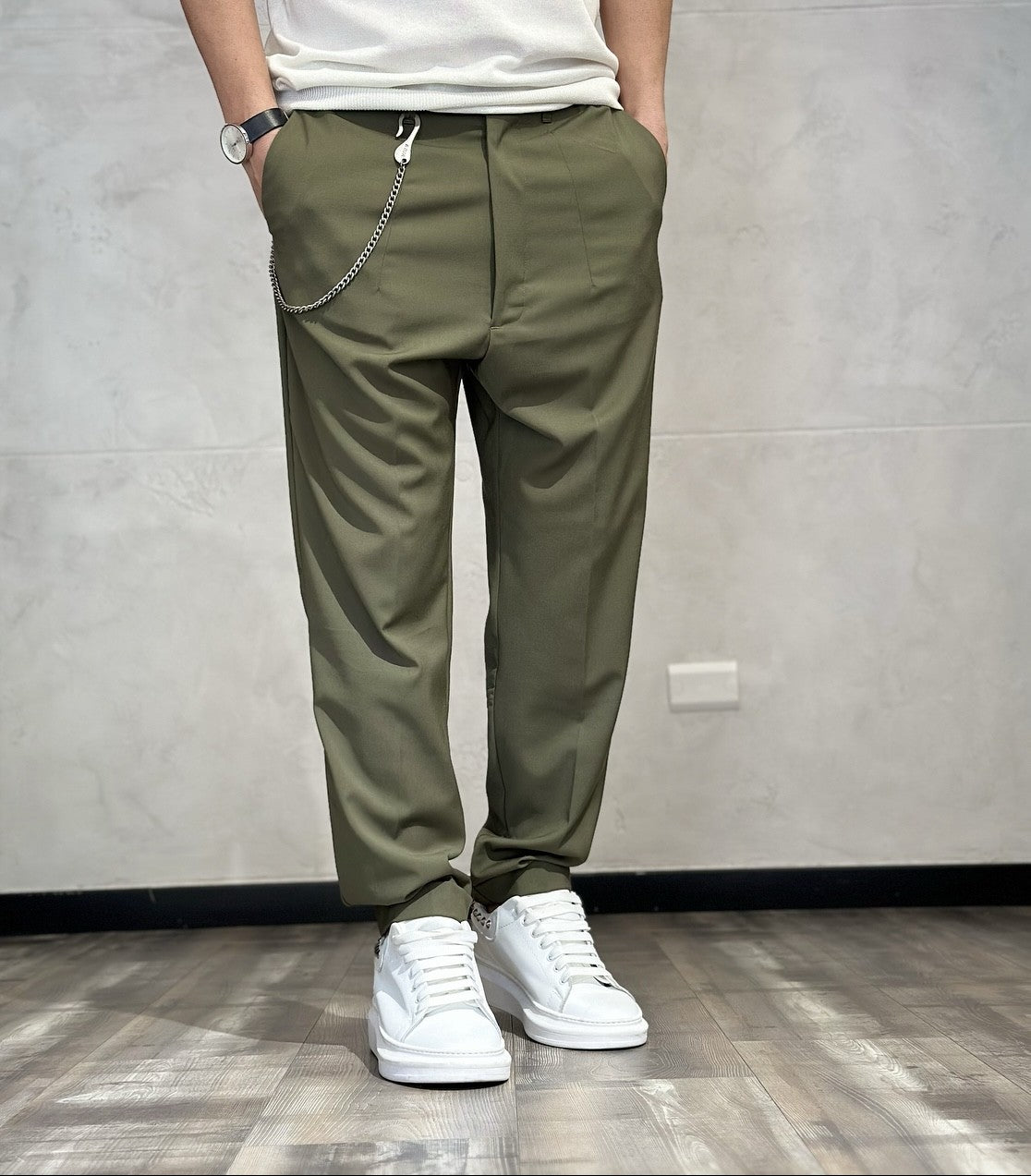 PANTALONE - IMPERIAL - ART. P5441P4822 - COL. MILITARE