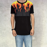 T-SHIRT M/M FIAMME - PABLIC - BERNA -  ART. 2350151 - COL. NERO