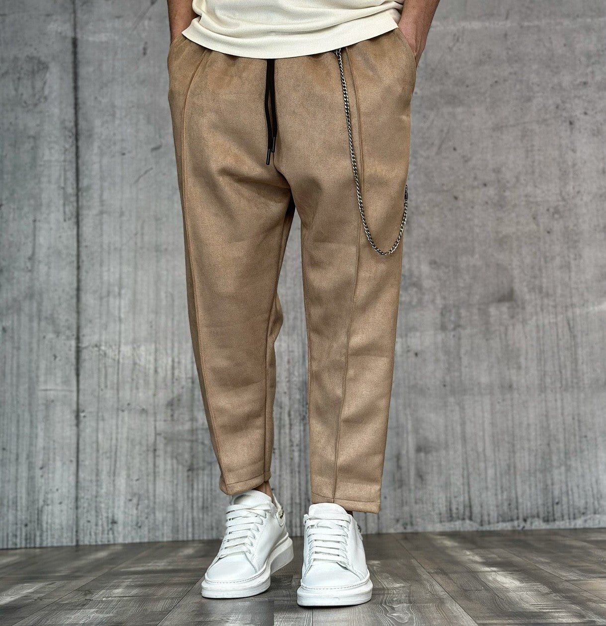 PANTALONE JAPAN -  ART. DAINETTO  - HAMEN - COL. BEIGE