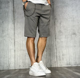 BERMUDA CHINOS SLIM - BL.11 - ART. PANTELLERIA14 - COL. GRIGIO