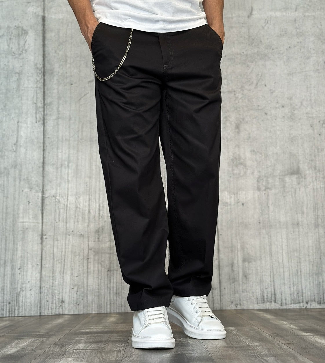 PANTALONE LARGO - BERNA - ART. 2303601 - COL. NERO