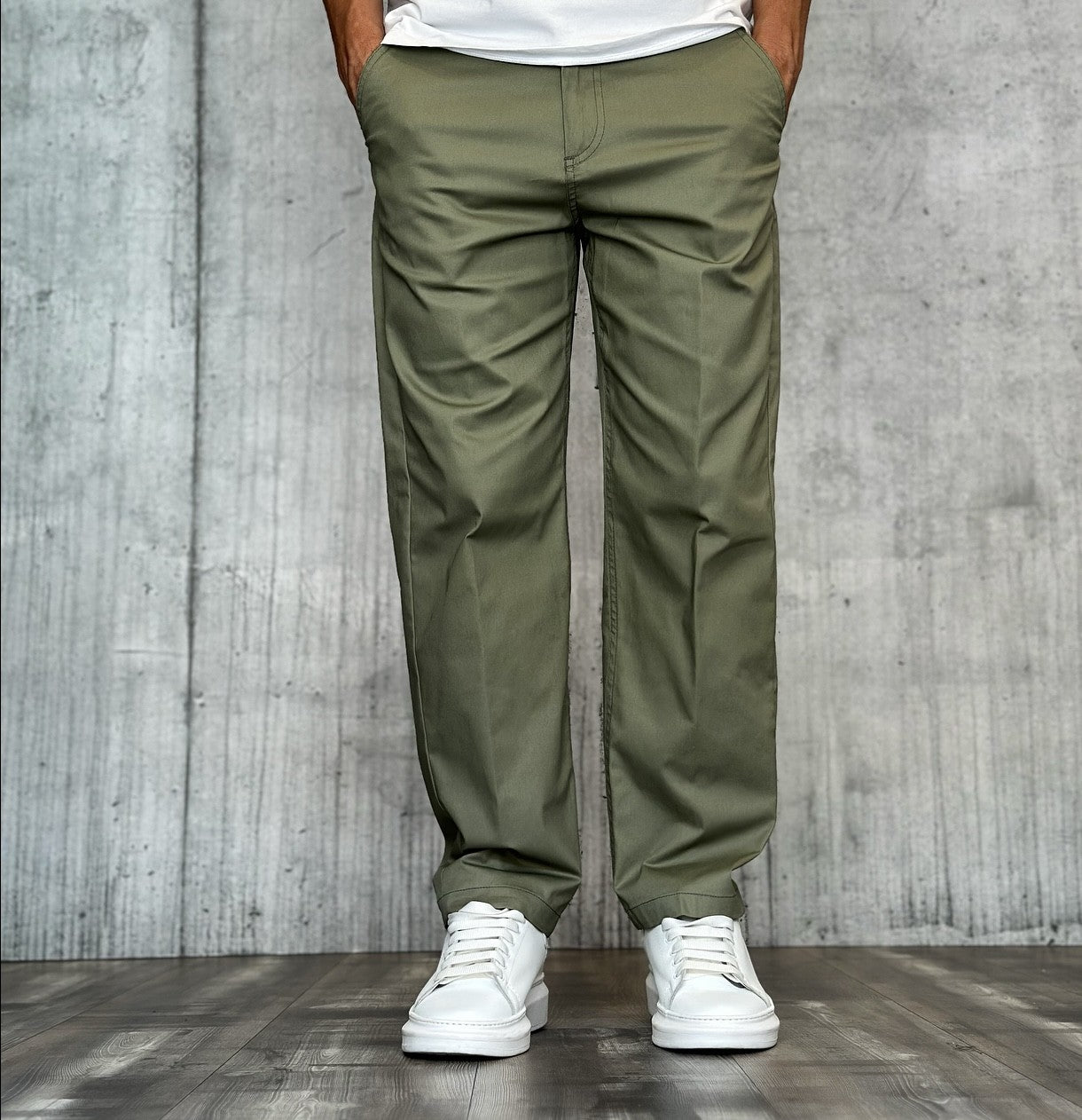 PANTALONE LARGO - BERNA - ART. 23036057 - COL. MILITARE