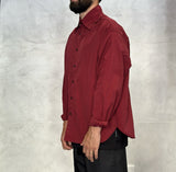 CAMICIA IN NYLON OVERSIZE - DAMN STUDIOS - ART. DAMN32 - COL. BORDEAUX