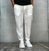 PANTALACCIO LINO - BL.11 - *ART. GASTONE24 - COL. LATTE