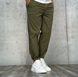 PANTALONE CROPPED - BL.11 - *ART. PIPPO57 - COL. MILITARE