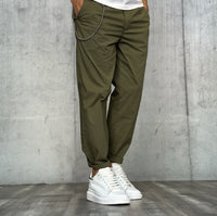 PANTALONE CROPPED - BL.11 - *ART. PIPPO57 - COL. MILITARE