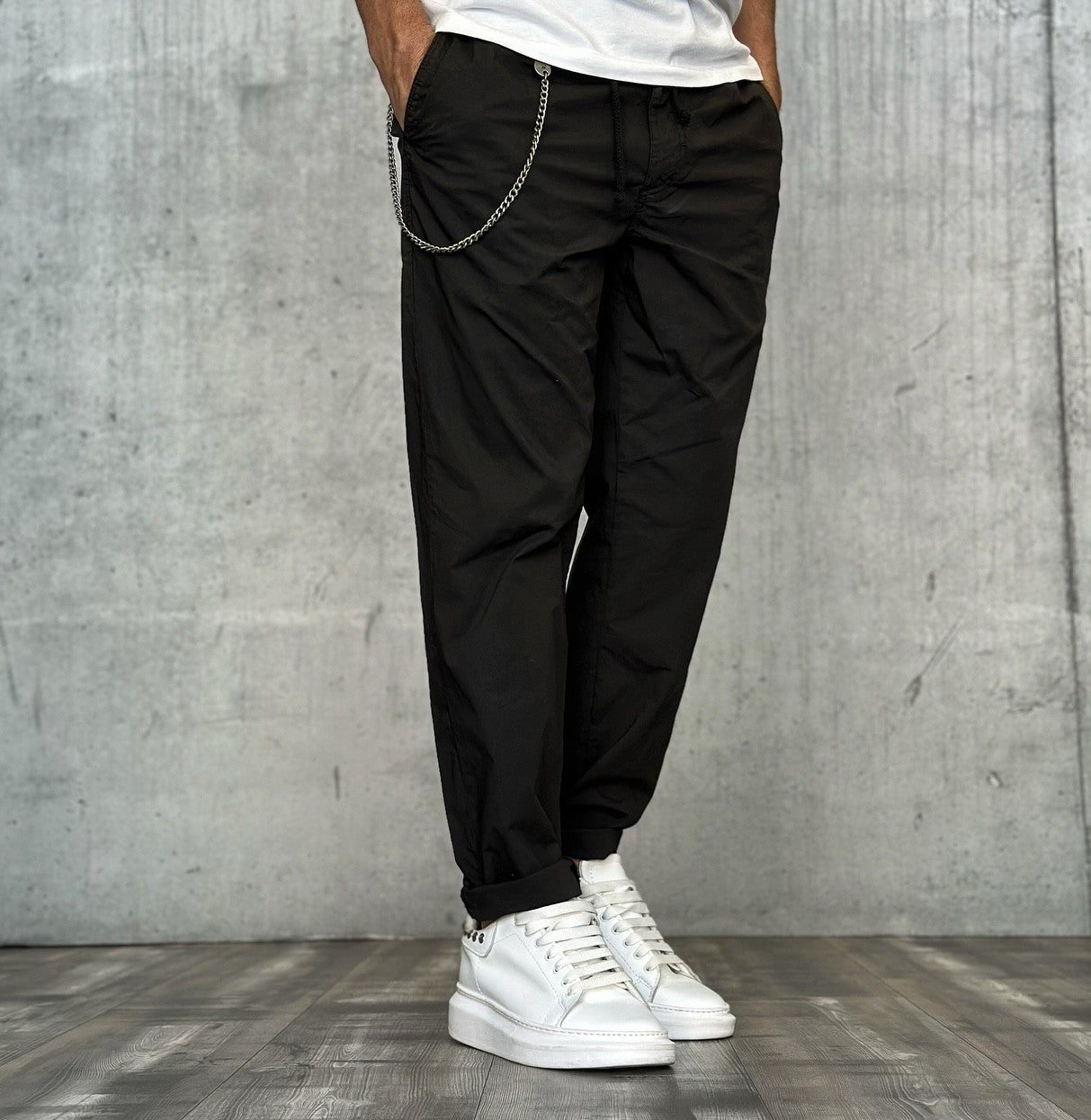 PANTALONE CROPPED - BL.11 - *ART. PIPPO0001 - COL. NERO