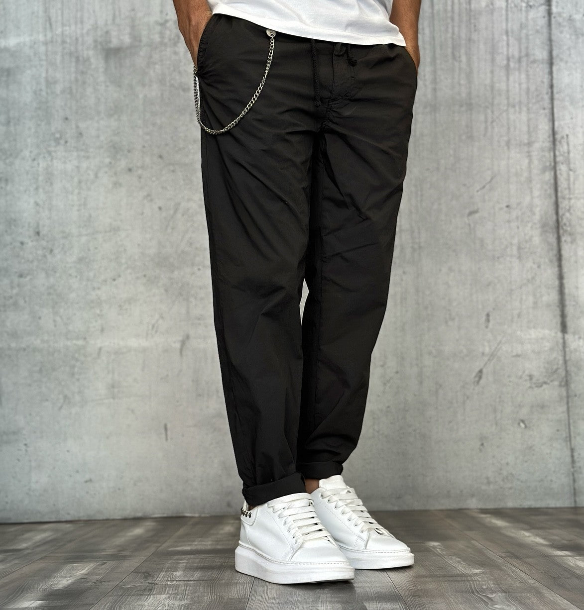 PANTALONE CROPPED - BL.11 - *ART. PIPPO0001 - COL. NERO