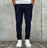 PANTALONE CHINOS SLIM - BERNA - *ART. 23015678 - COL. NAVY