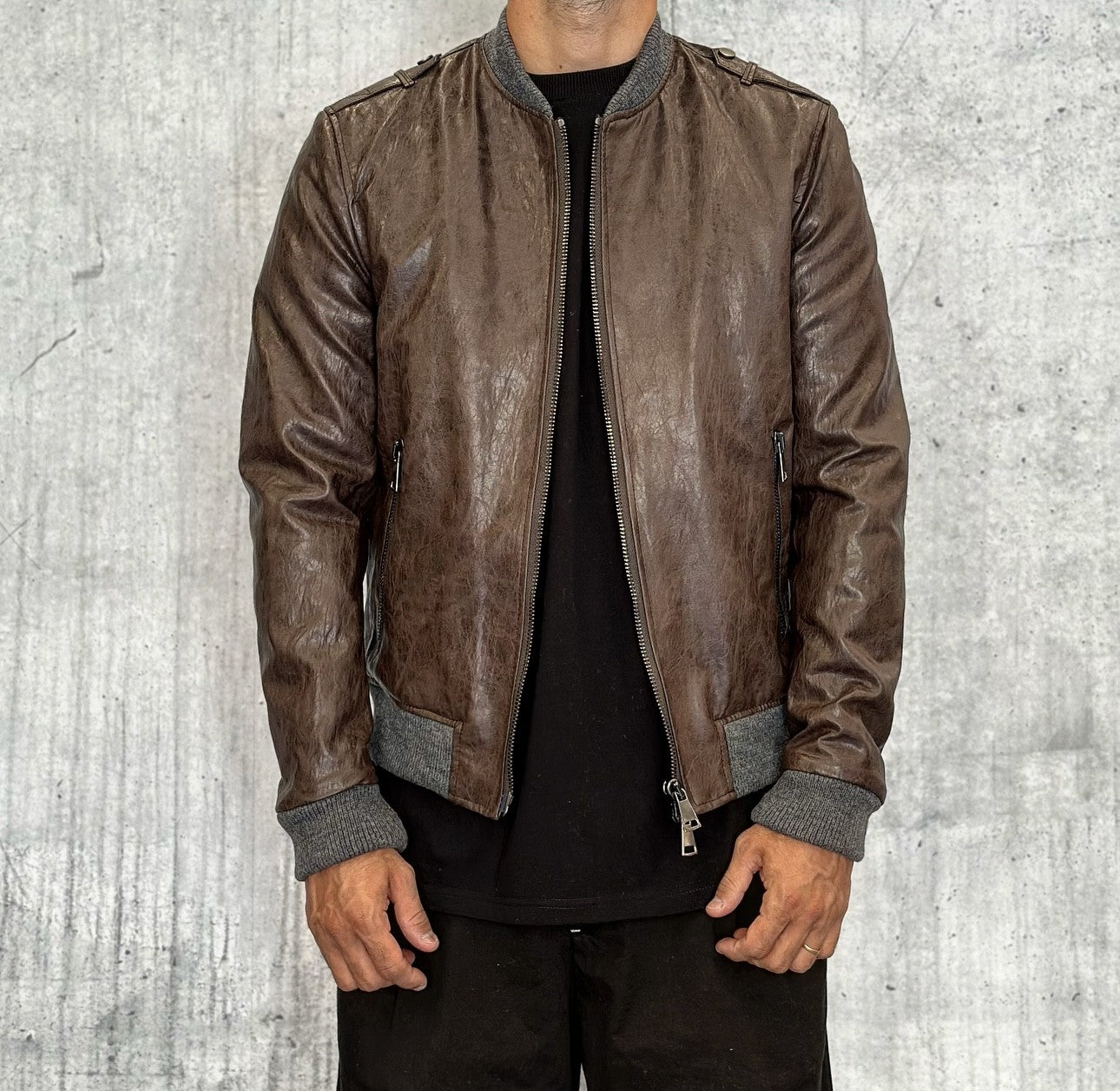 BOMBER GIUBBINO AVIATORE - BERNA - ART. 233244134 - COL. MORO