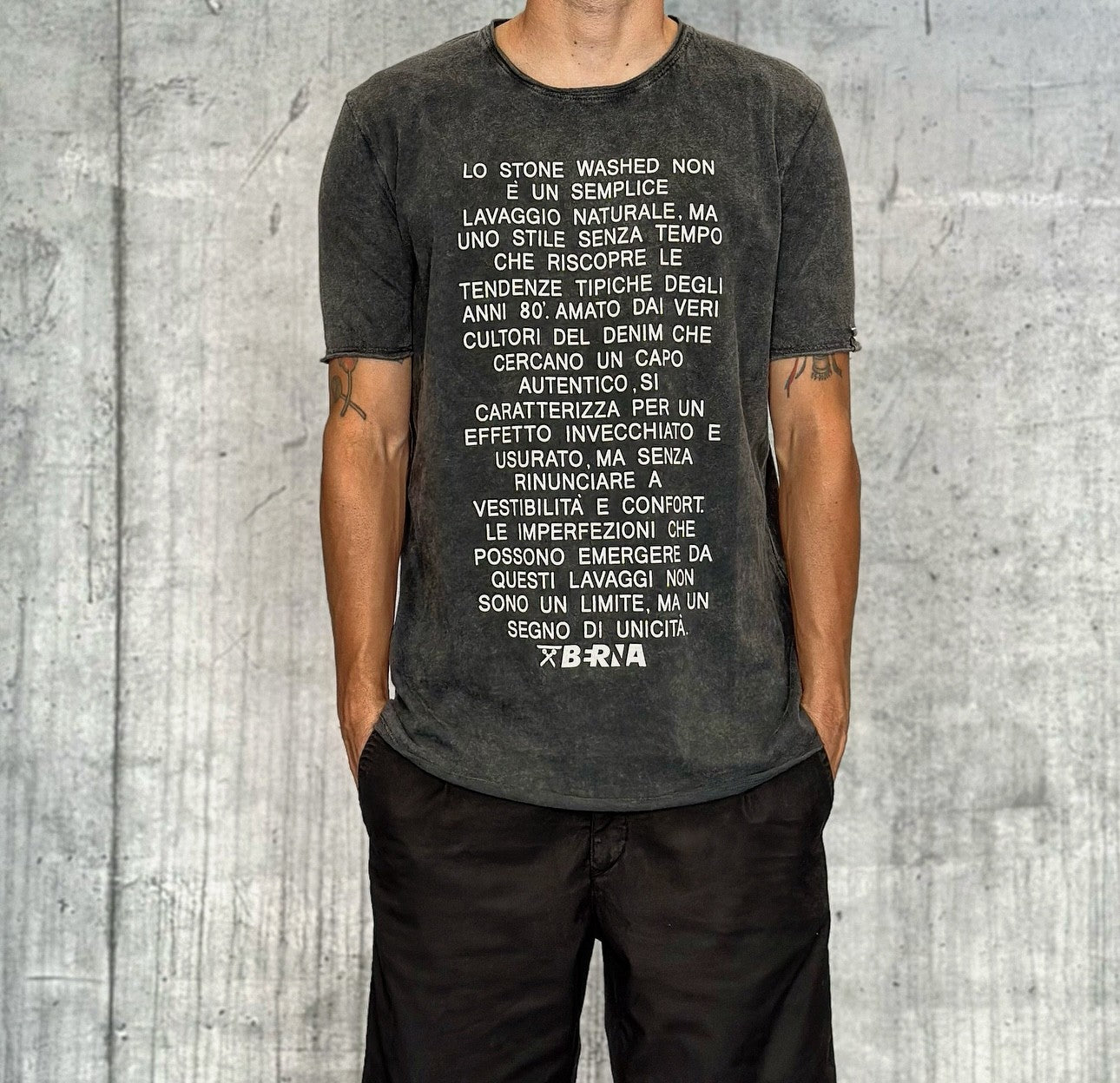 T-SHIRT M/M STAMPA - BERNA - ART. 2331531 - COL. NERO