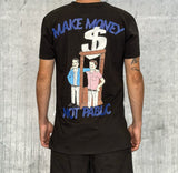 T-SHIRT M/M MAKE MONEY NOT PABLIC - PABLIC - BERNA - ART. 2360351 - COL. NERO