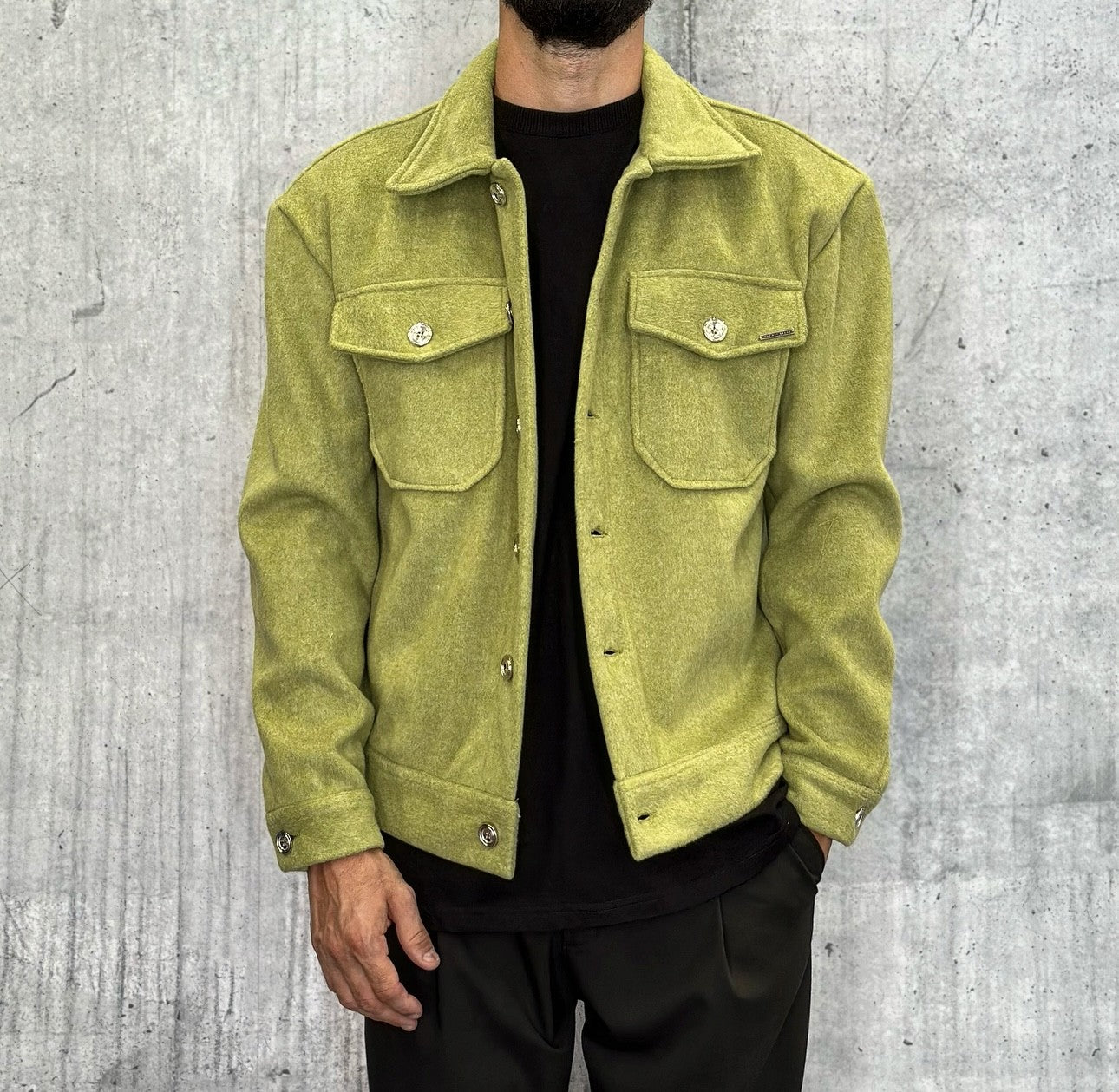 CAPPOTTO WRANG COOAT - WHY NOT BRAND - ART. JL-4 - COL. VERDE