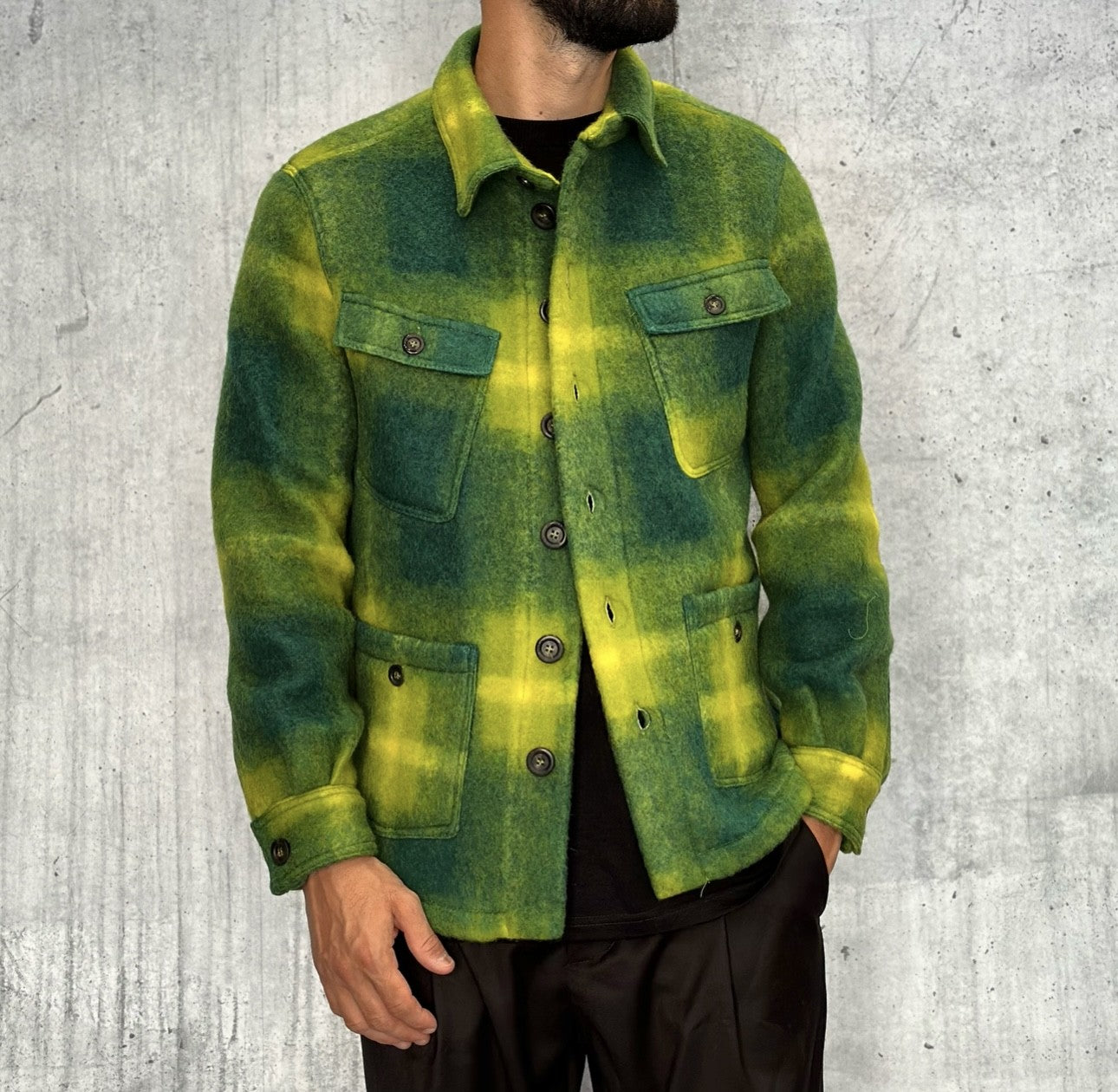 CAPPOTTO - IMPERIAL - ART. K769GCQ - COL. VERDE / GIALLO