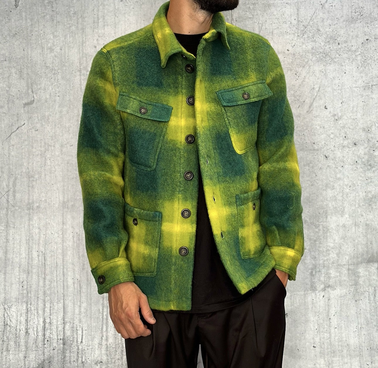 CAPPOTTO - IMPERIAL - ART. K769GCQ - COL. VERDE / GIALLO