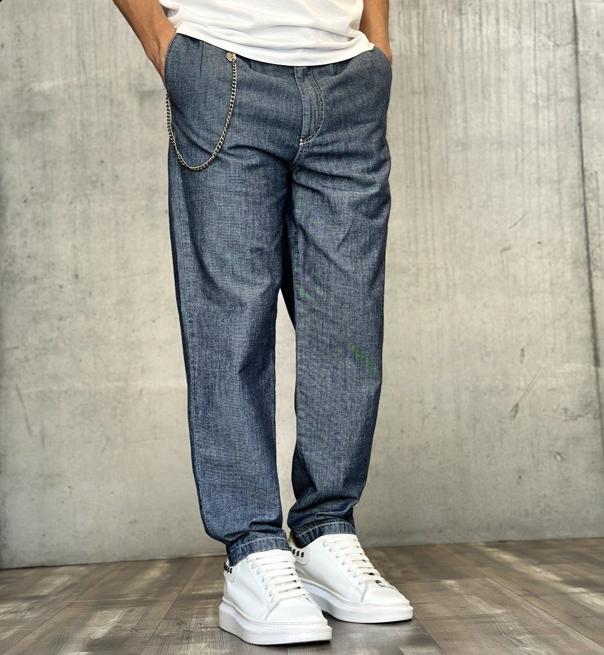 PANTALONE - BERNA - *ART. 23031130 - COL. BLU DENIM