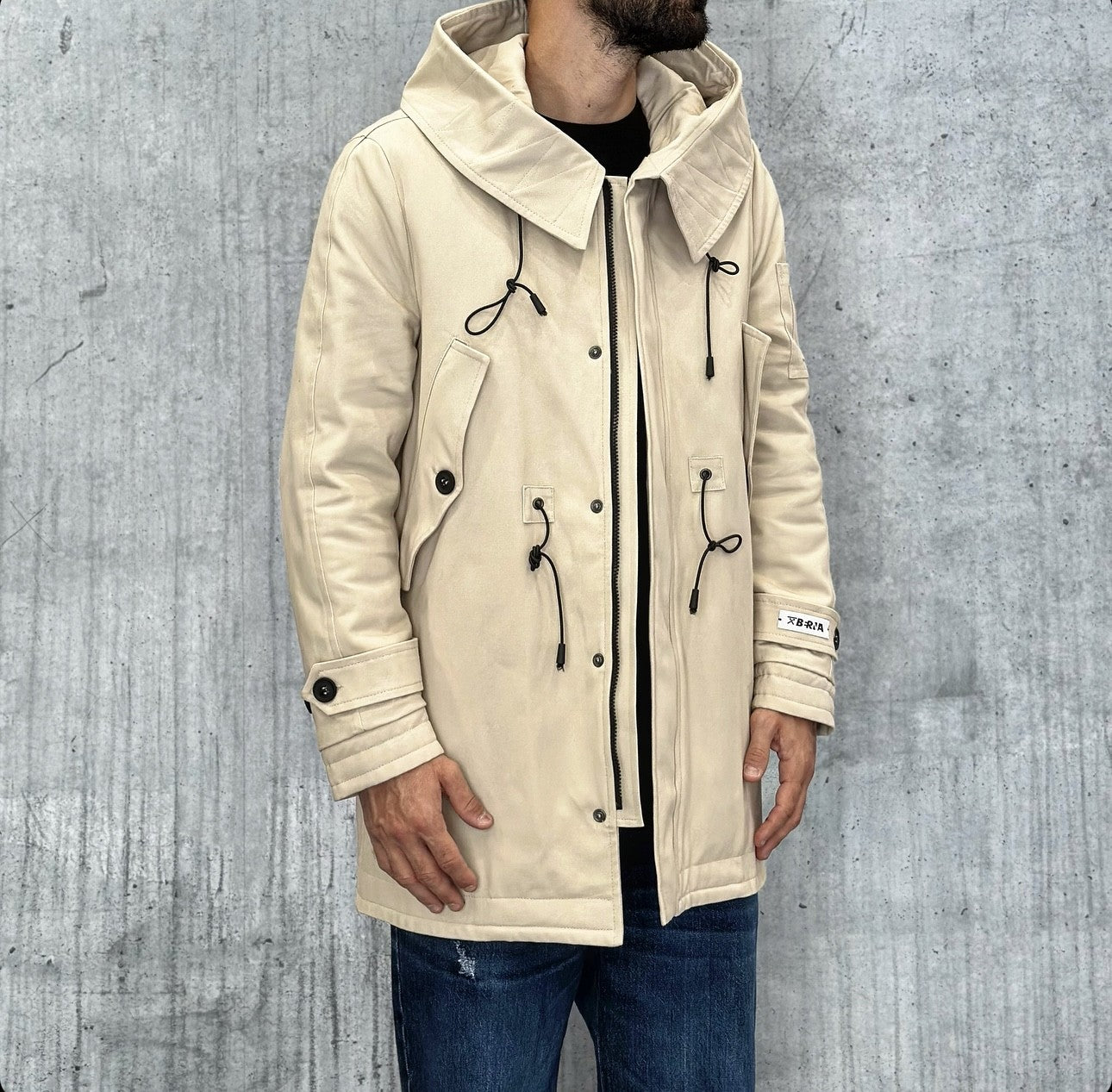 PARKA CON CAPPUCCIO - BERNA - *ART. 2330628 - COL. BEIGE