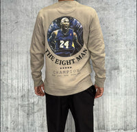 FELPA GIROCOLLO STAMPA KOBE BRYANT - ONLY&SONS - ART. 22027894 - COL. VINTAGE KHAKI