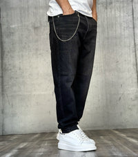 JEANS RELAXED TAPERED - ONLY&SONS - ART. 22026875 - COL. BLACK DENIM