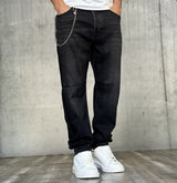 JEANS RELAXED TAPERED - ONLY&SONS - ART. 22026875 - COL. BLACK DENIM