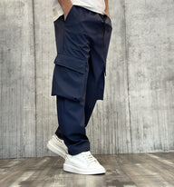 PANTALONE CARGO TASCONATO -  ART. KOBE  - HAMEN - COL. BLU