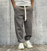 PANTALONE DI TUTA OVER - HAMEN - ART. BOXY FIT - COL  FERRO