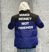 PIUMINO - MAKE MONEY NOT FRIENDS - *ART. MMNF0001 - COL. NERO / ROYAL