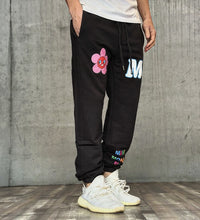 PANTALONE TUTA + ST. FIORI - MAKE MONEY NOT FRIENDS - *ART. MU4001 - COL. NERO