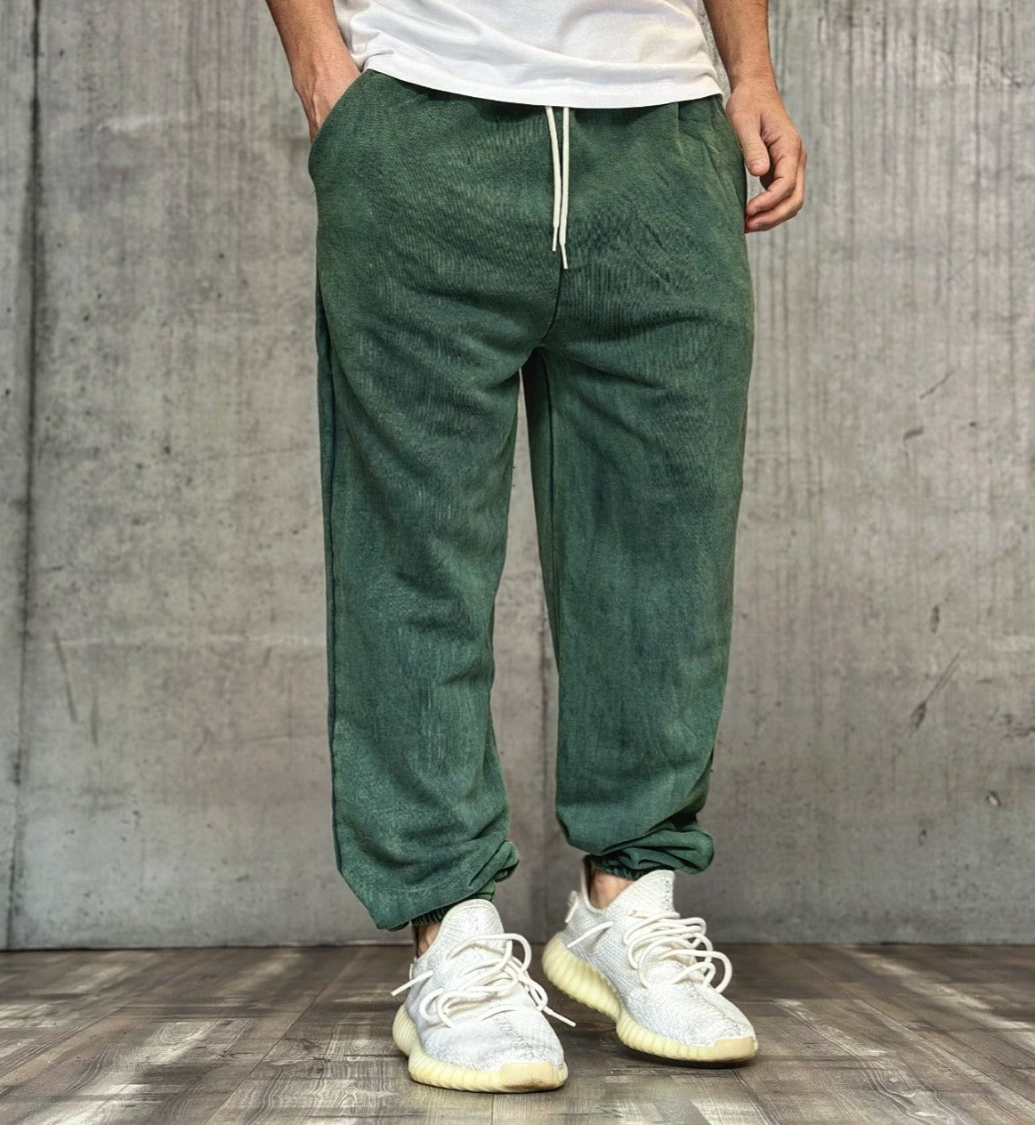 PANTALONE DI TUTA - HAMEN - ART. P012 - COL  VERDE