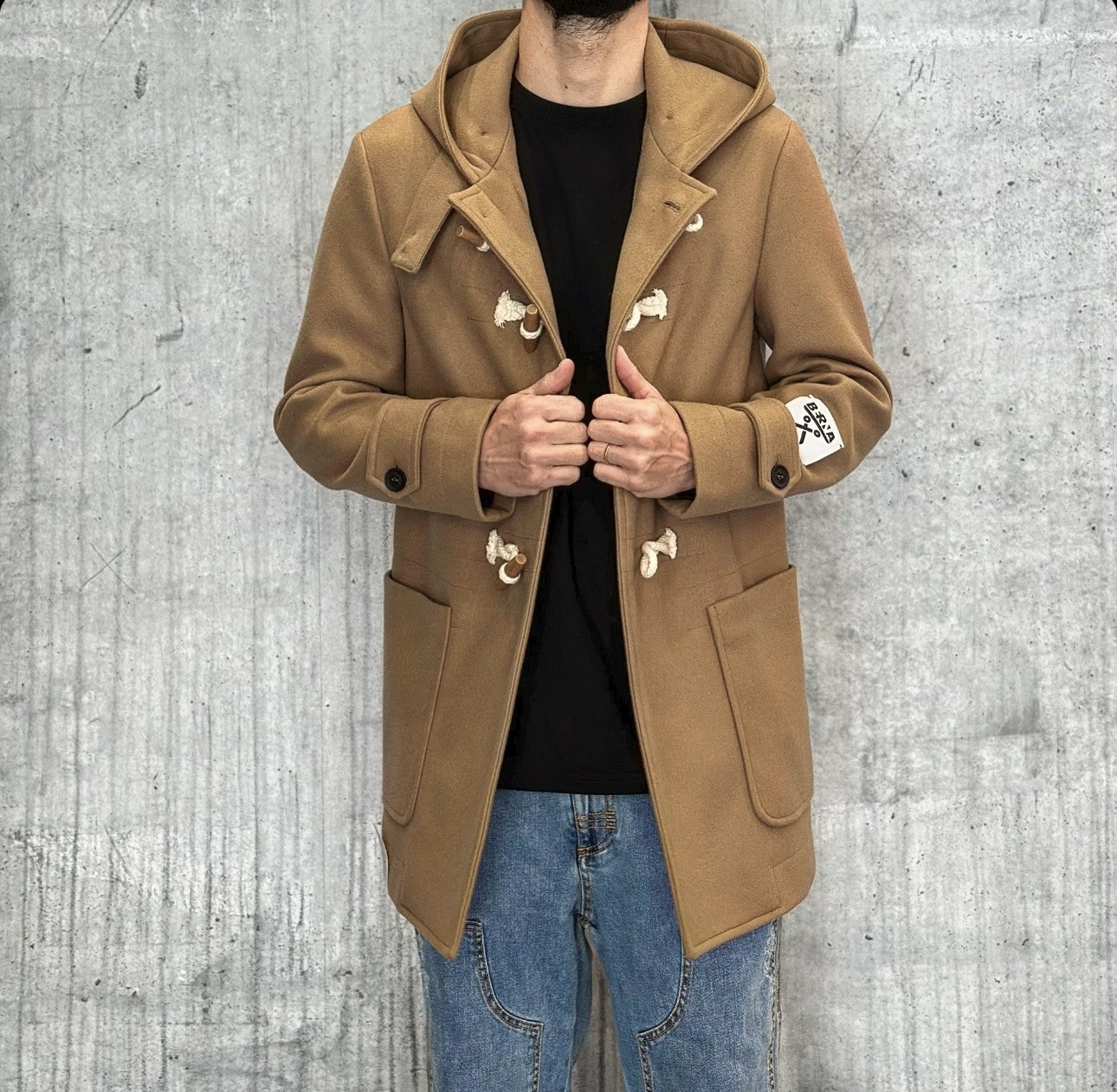 PARKA CAPPOTTO CON CAPPUCCIO- BERNA - *ART. 23308037 - COL. CAMMELLO